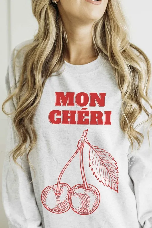 MON CHERIE Graphic Sweatshirt