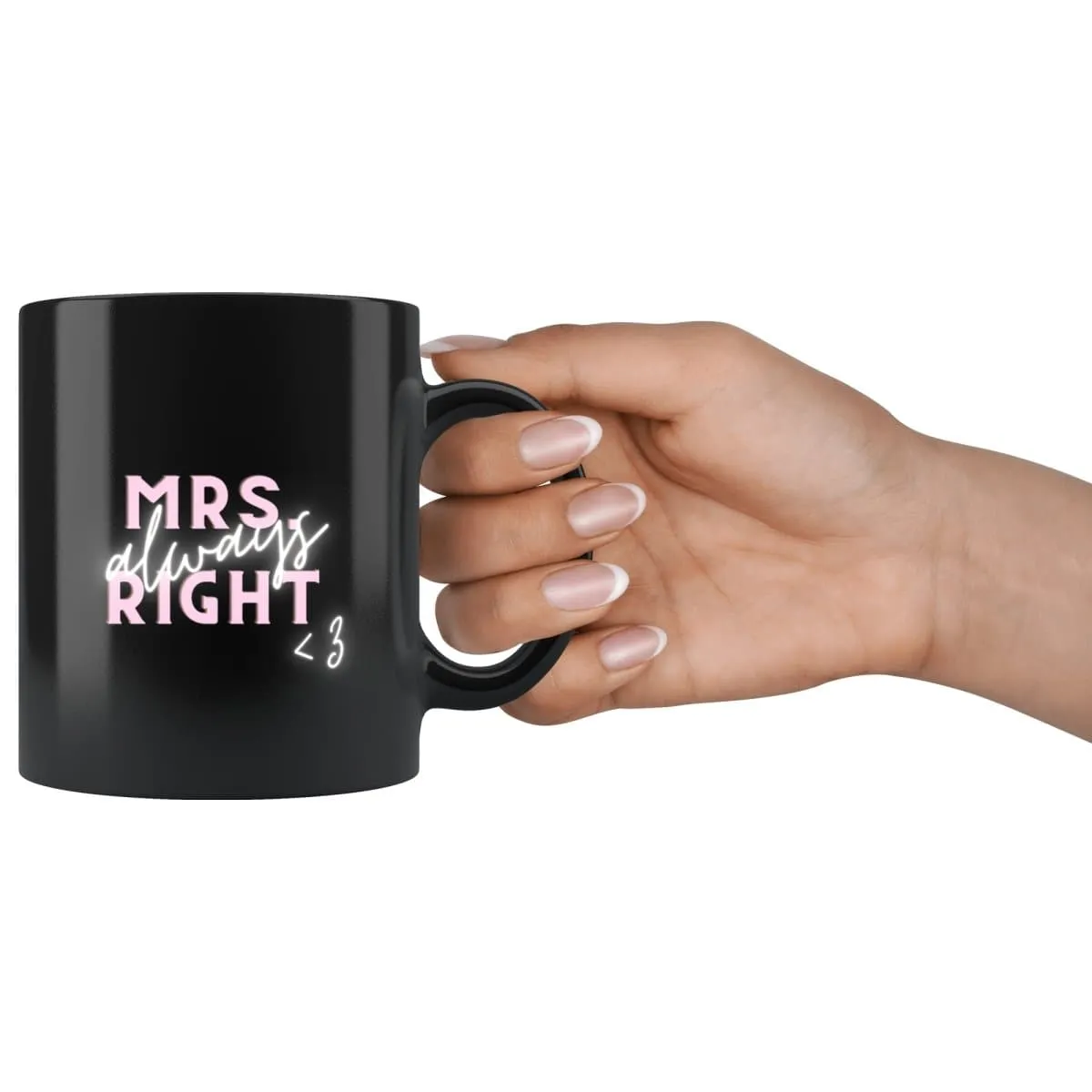 Mr. Right And Mrs. Always Right Matching Couple Mugs