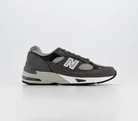 New Balance 991 Trainers Grey Navy