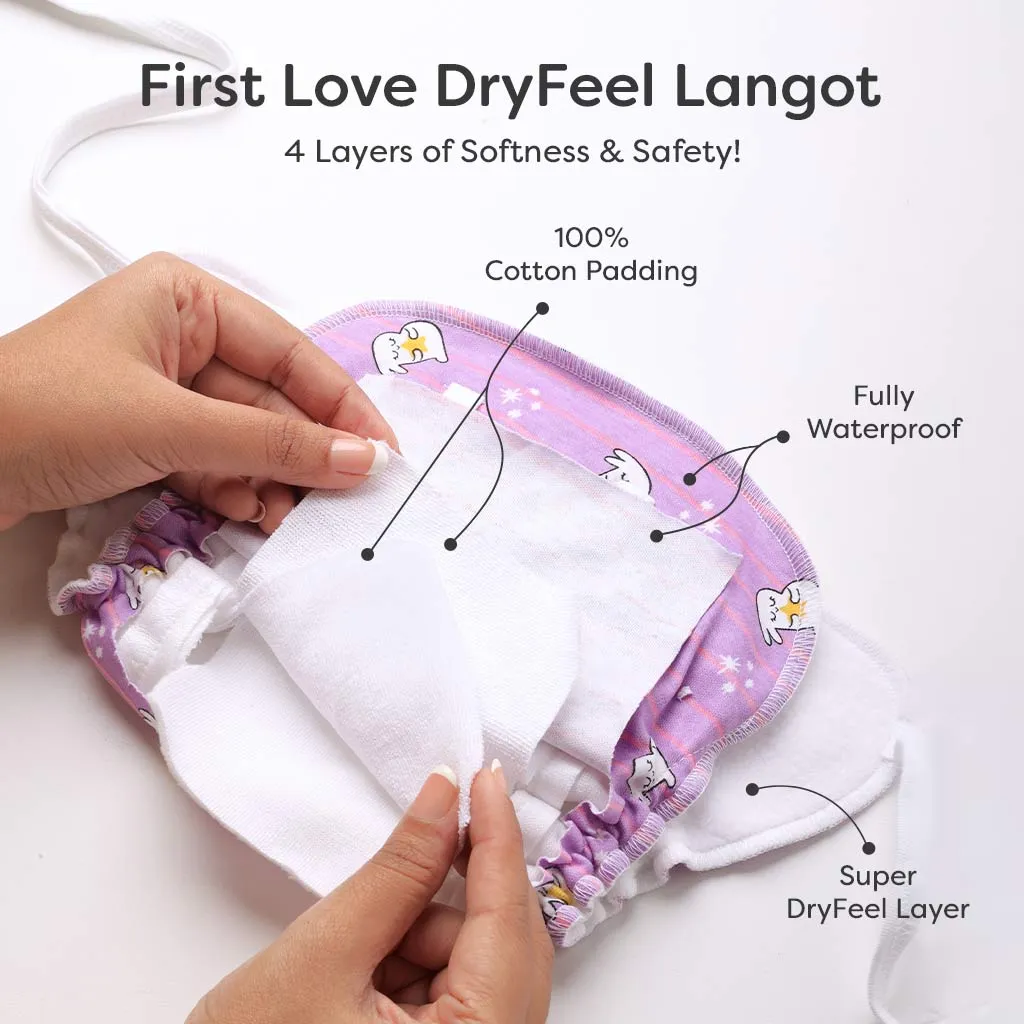 Pack of 3 DryFeel Langot