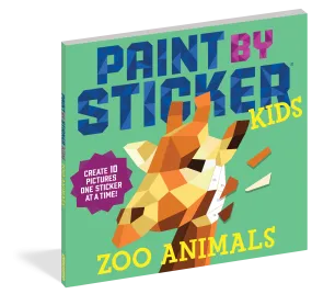 Paint by Sticker, Zoo Animals