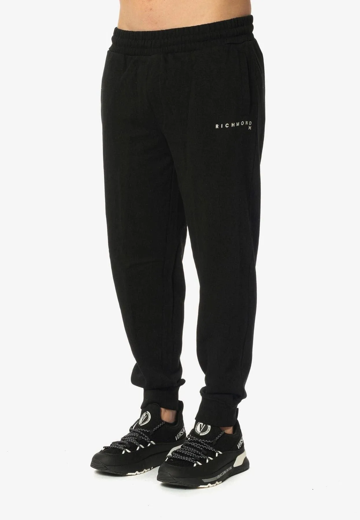 Pantalone RICHMOND X tuta cotone nero