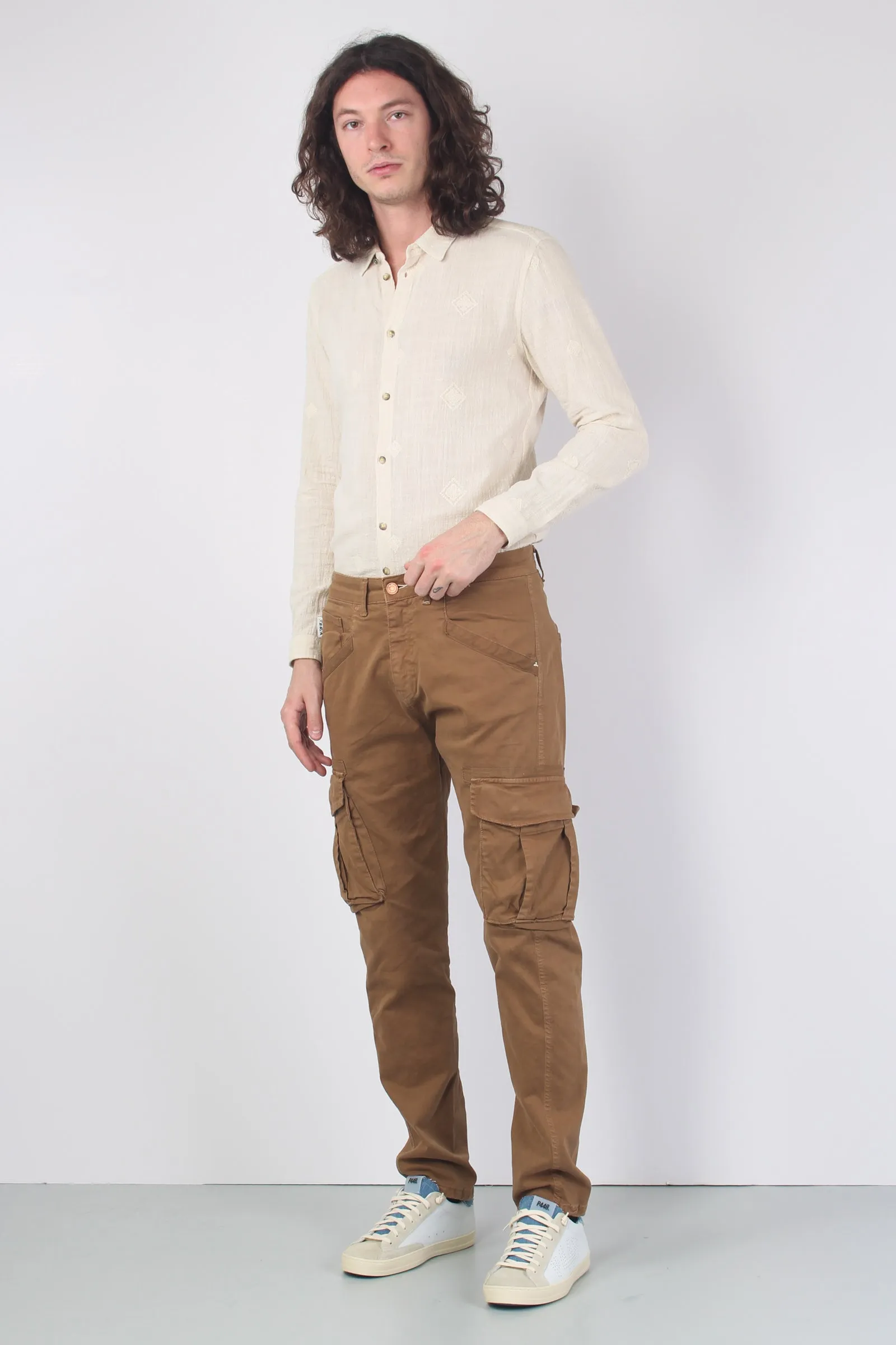 Pantalone Tasconato Nocciola