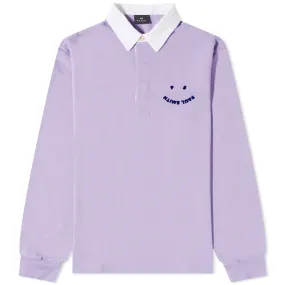 Paul Smith Happy Rugby ShirtPurple