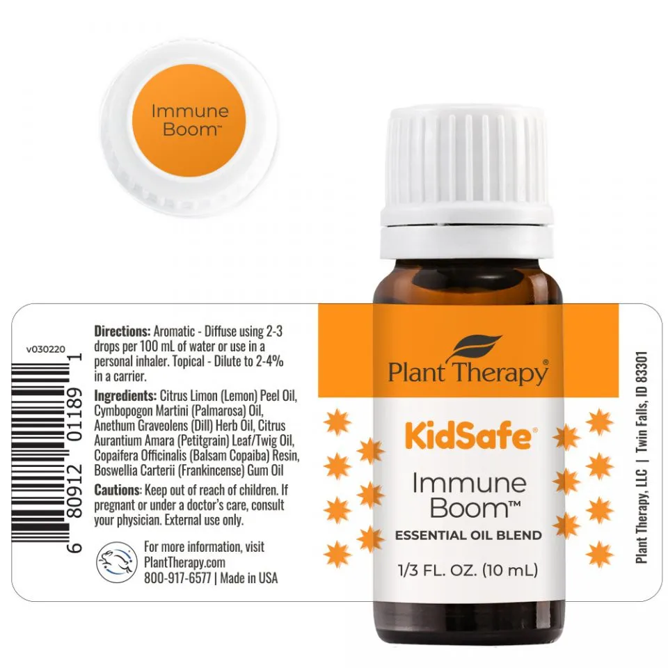 Plant Therapy Immune Boom KidSafe Essential Oil