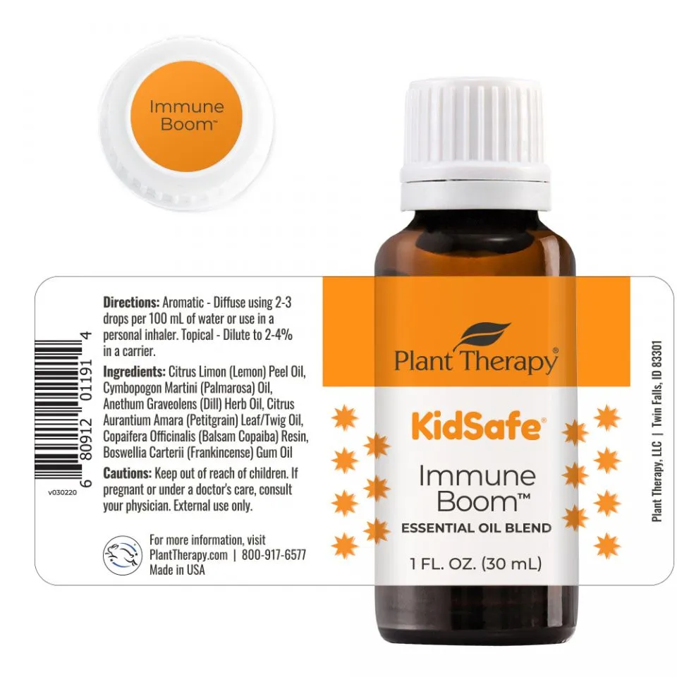 Plant Therapy Immune Boom KidSafe Essential Oil