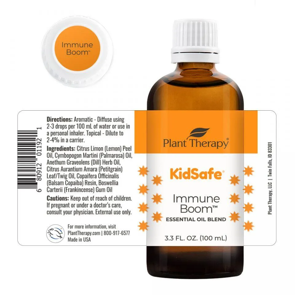 Plant Therapy Immune Boom KidSafe Essential Oil