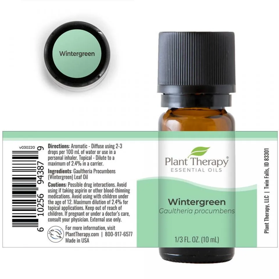 Plant Therapy Wintergreen Essential Oil