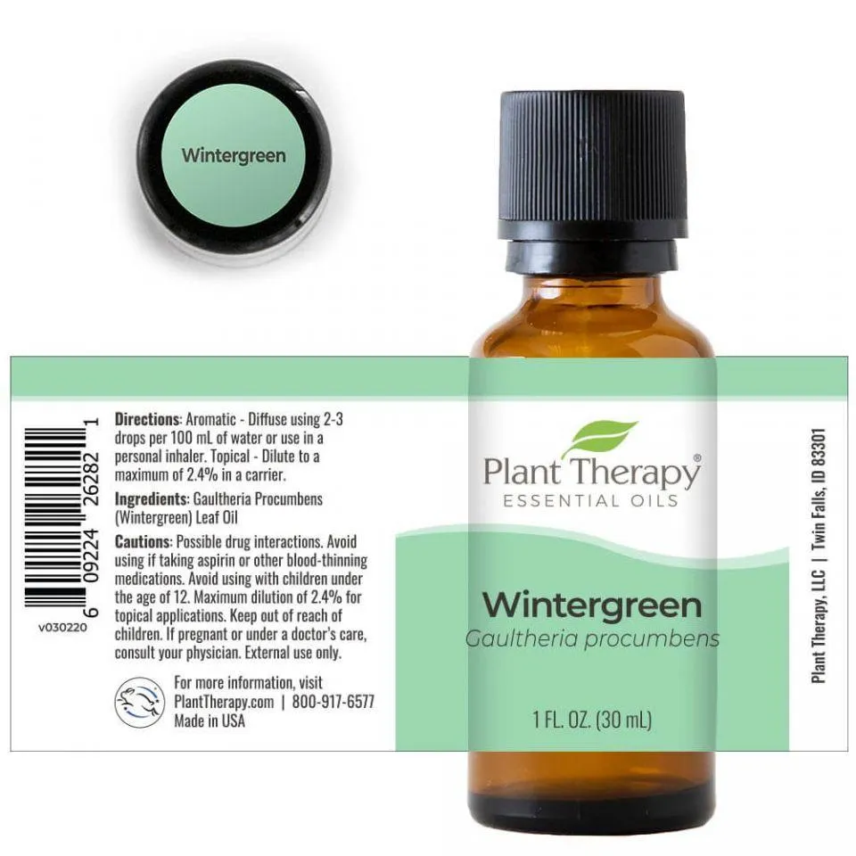 Plant Therapy Wintergreen Essential Oil