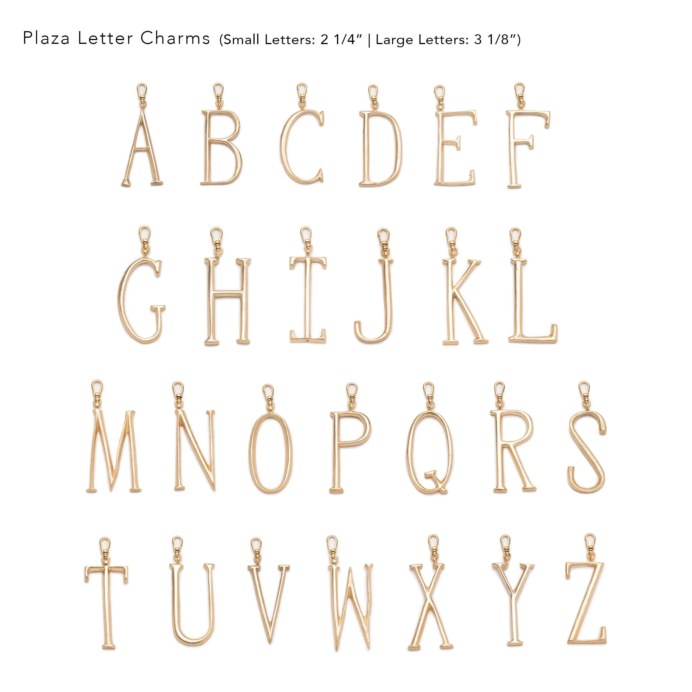 Plaza Letter D Charm