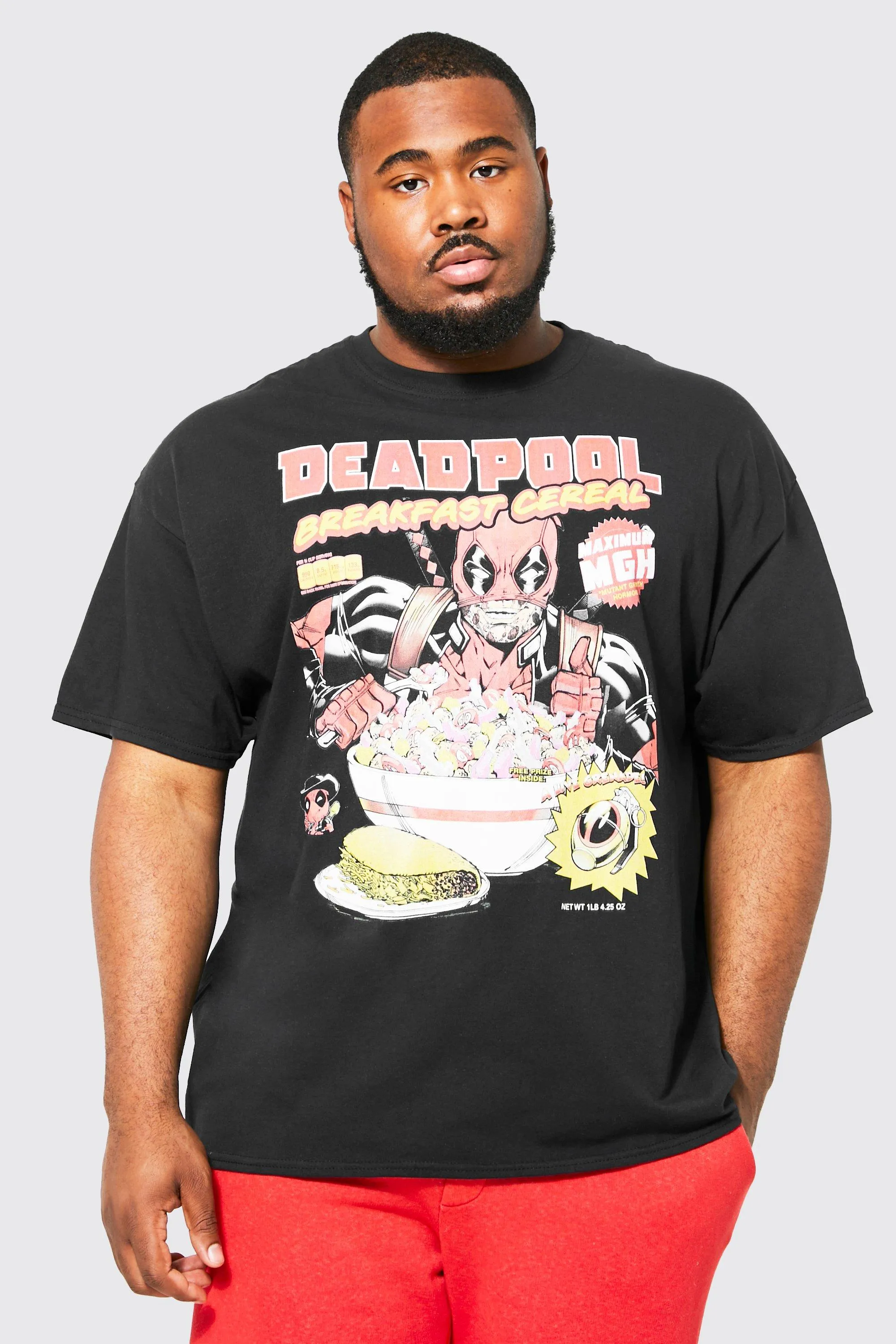 Plus Deadpool License T-shirt