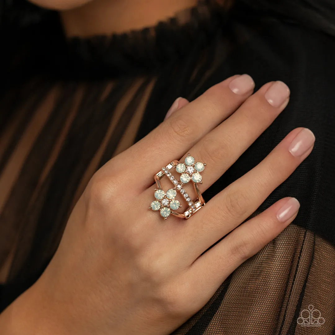 Precious Petals - Rose Gold ~ Paparazzi Ring