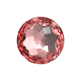 PRESTIGE Crystal, #1383 Daydream Round Stone 14mm, Rose Peach, (1 Piece)