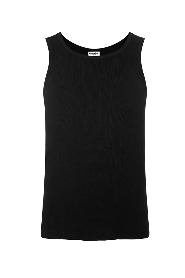 Resterds Tank Top 2-Pack Organic Black