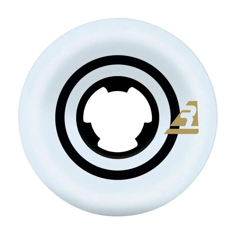 Ricta Speedrings Slim Skateboard Wheels 99a White 52mm