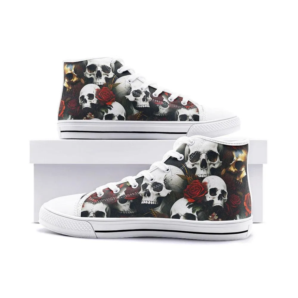 Rose Skulls Dark