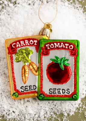 Seed Packets Ornament