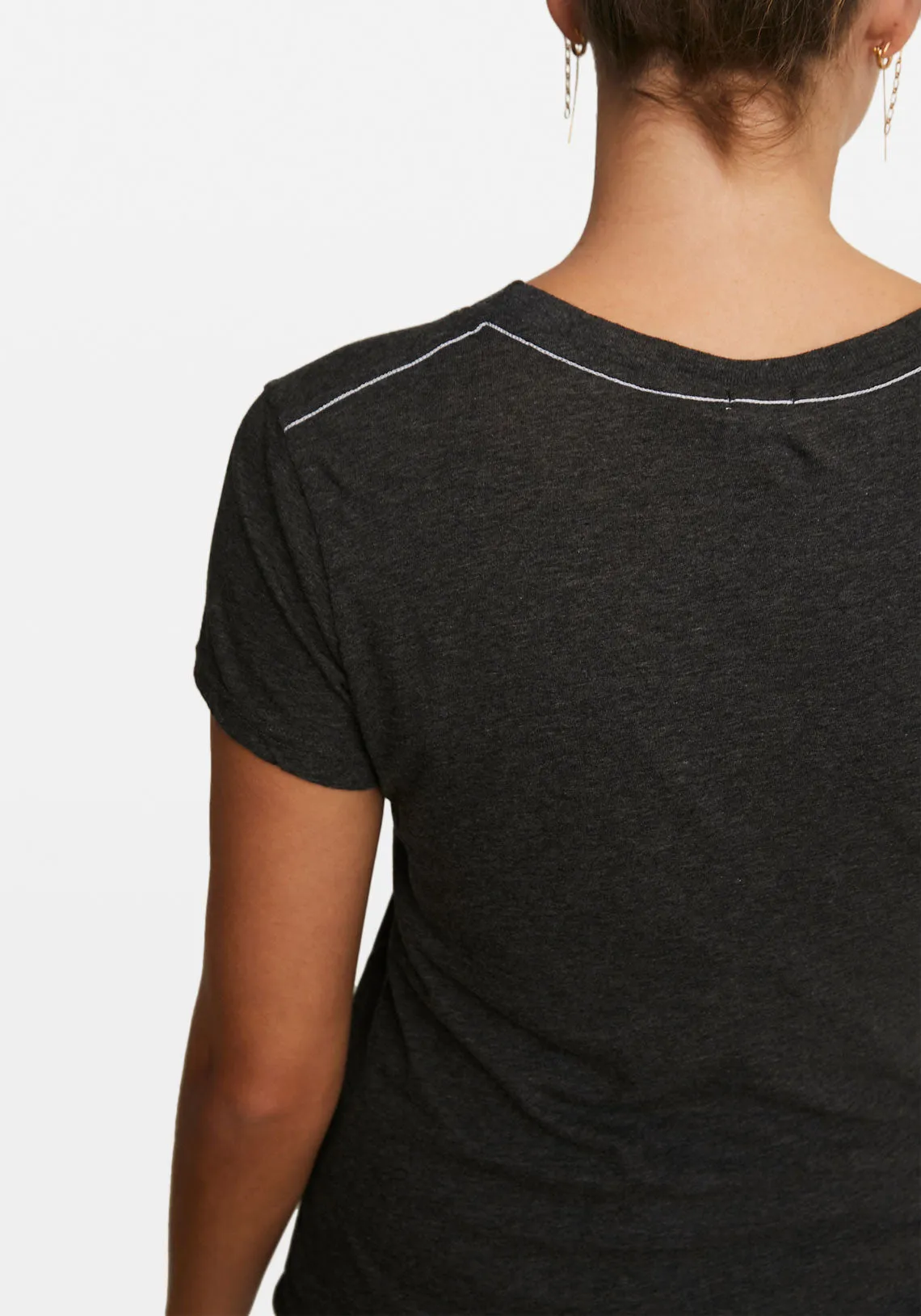 SLIM CLASSIC S/S T.SHIRT CHARCOAL