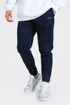 Slim Man Signature Pintuck Jogger | boohooMAN UK