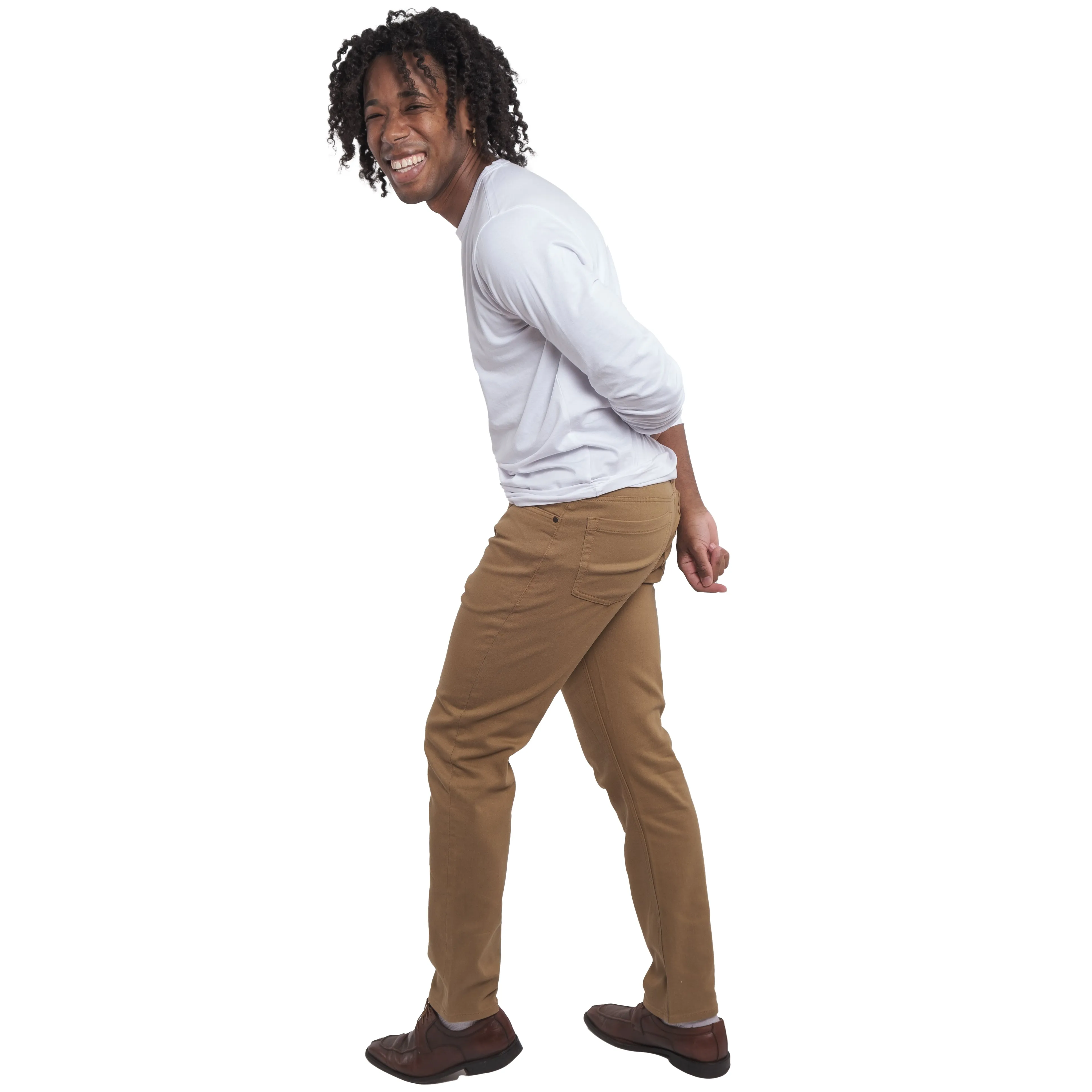 Slim Thick Fit / Denkhaki Tobacco (Brown)