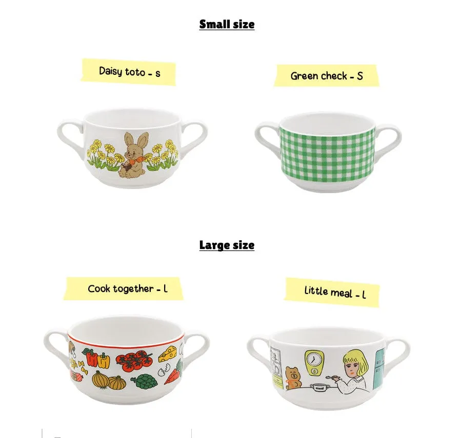 Soup Bowl / Daisy toto S