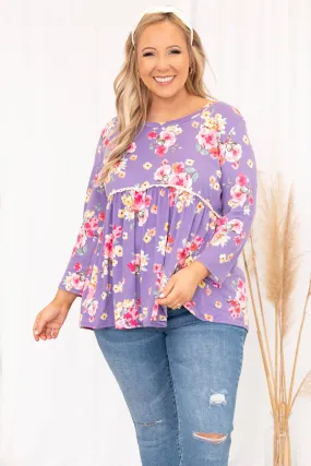 Sweet Kisses Top, Lavender