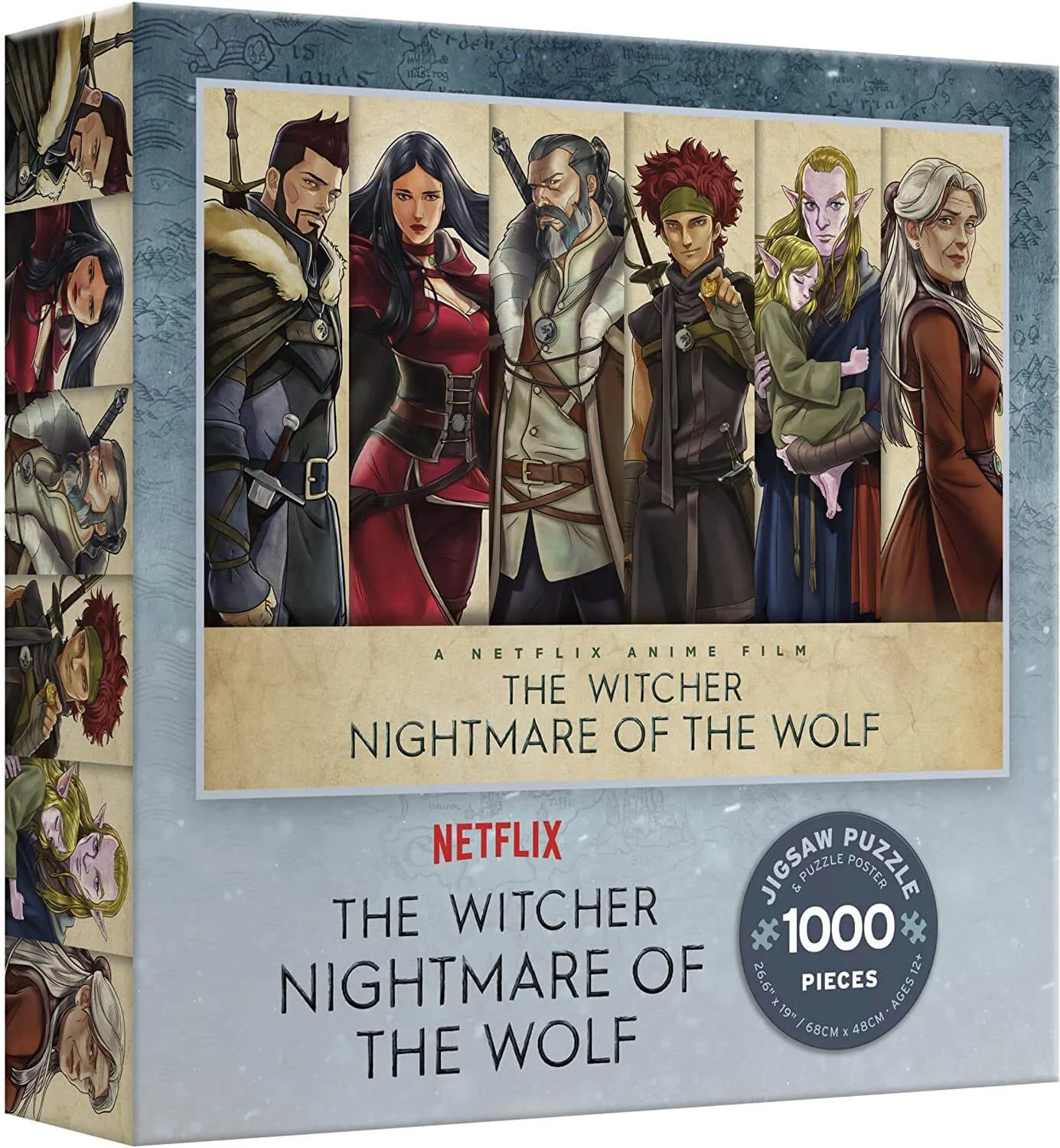 The Witcher Nightmare of the Wolf Jigsaw Puzzle (1000 Pieces)