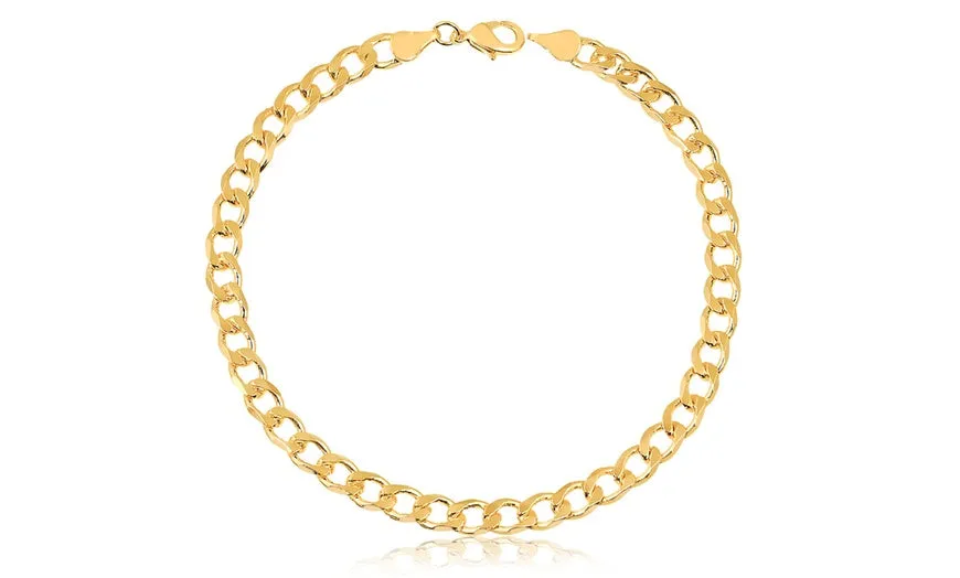 Thick Cuban Link Anklet