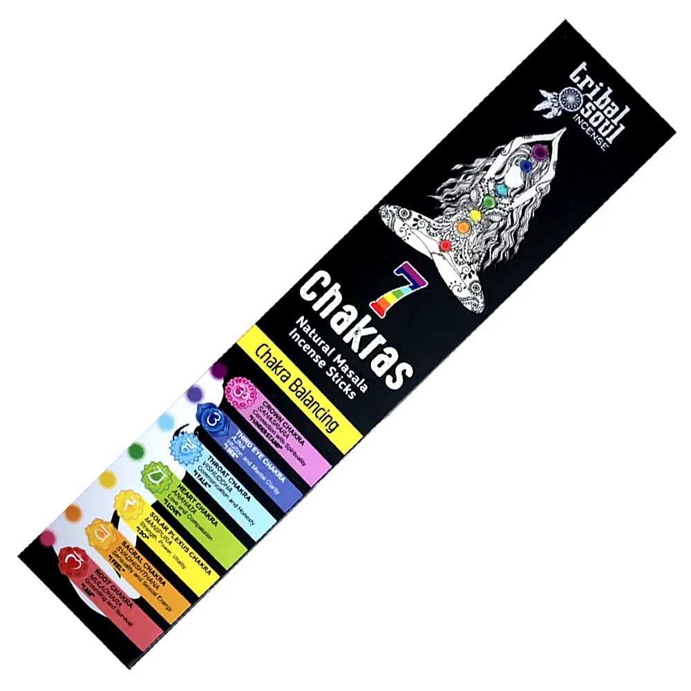 Tribal Soul - 7 Chakras Incense Sticks