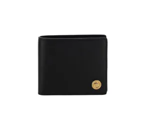 Versace Medusa Logo Detailed Bi-Fold Wallet