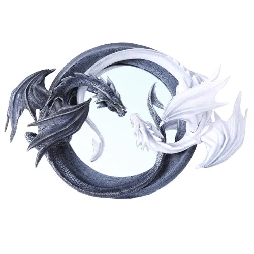 Yin & Yang Dragon Mirror