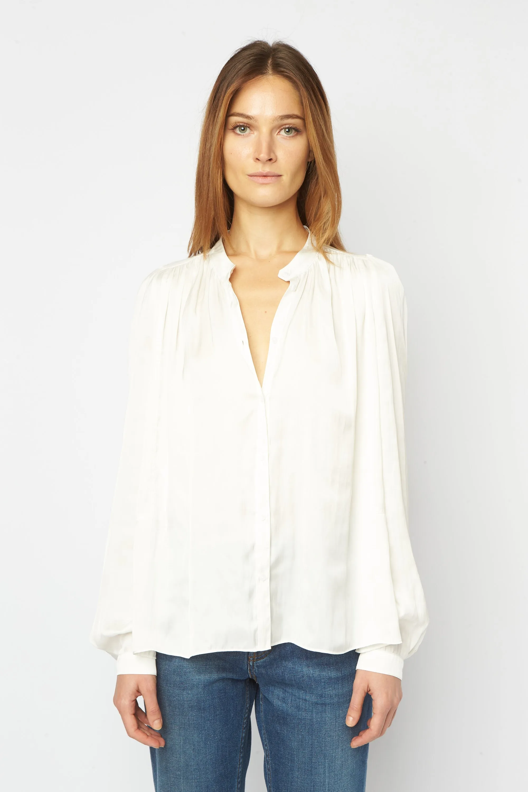 Zadig & Voltaire TChin Satin Top